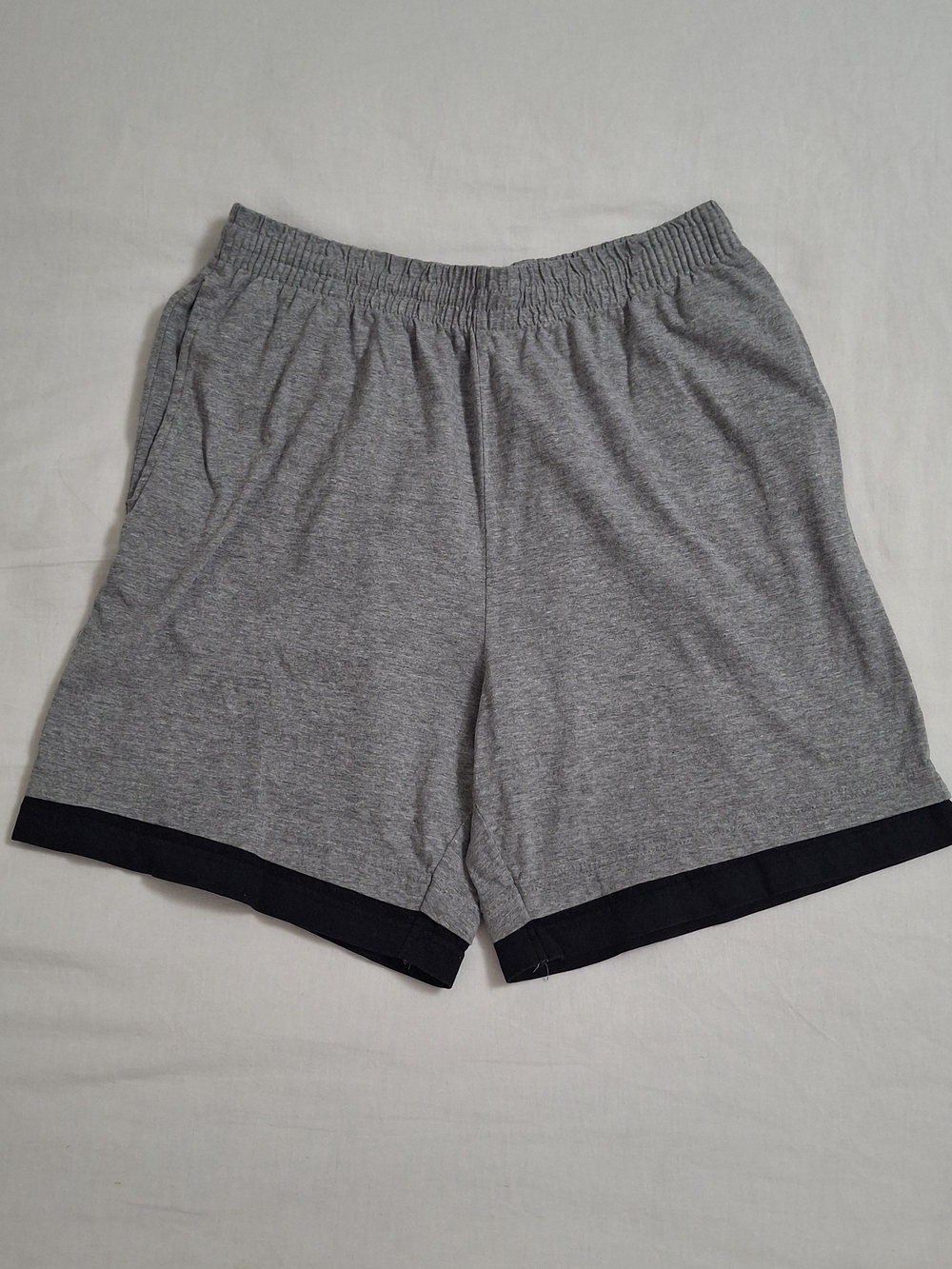 Athletic Works Men's Medium Gray Jersey Shorts